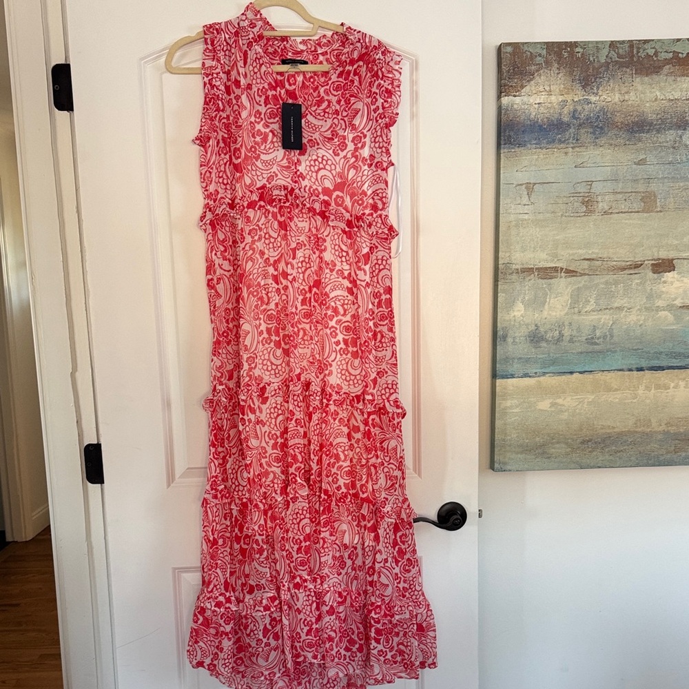 Tommy Hilfiger Pink Floral Maxi Dress